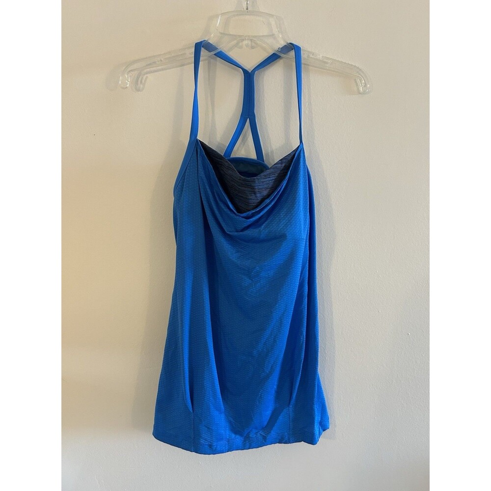 Lululemon C.Y.B. Tank size 2 Blue Yoga Gym Top